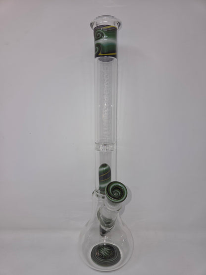 Slob x Governmint Glass Bell Bottom Dome Perc Tube