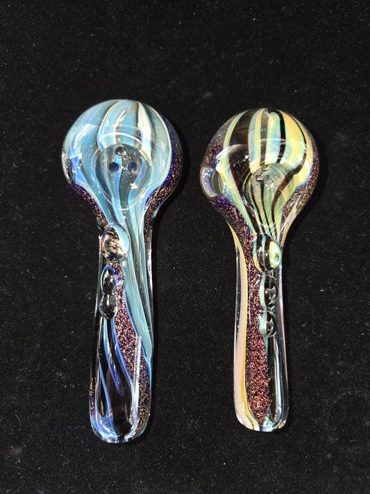 Kitchen Glass Dichro 3 Hole Spoons