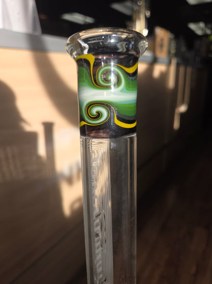 Slob x Governmint Glass Bell Bottom Dome Perc Tube