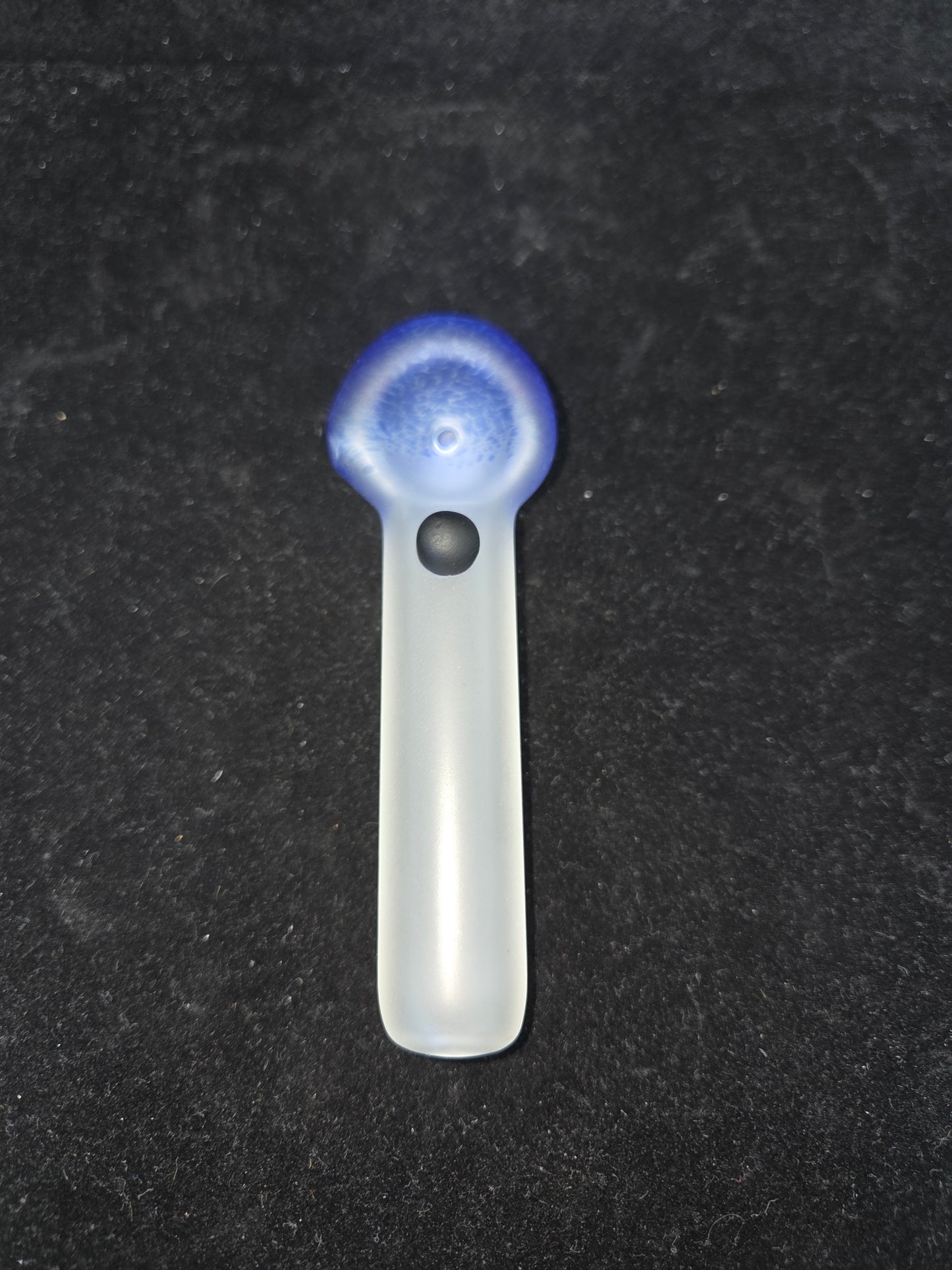 JFG Frosted Frit Head w/ Marble Spoon Pipes