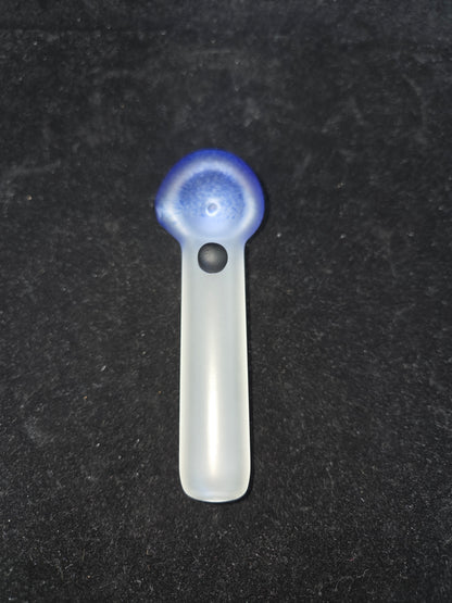 JFG Frosted Frit Head w/ Marble Spoon Pipes