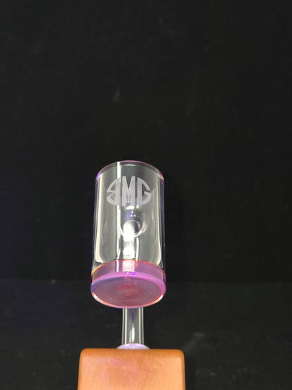 BMG IR UV Red 24mm Quartz Banger