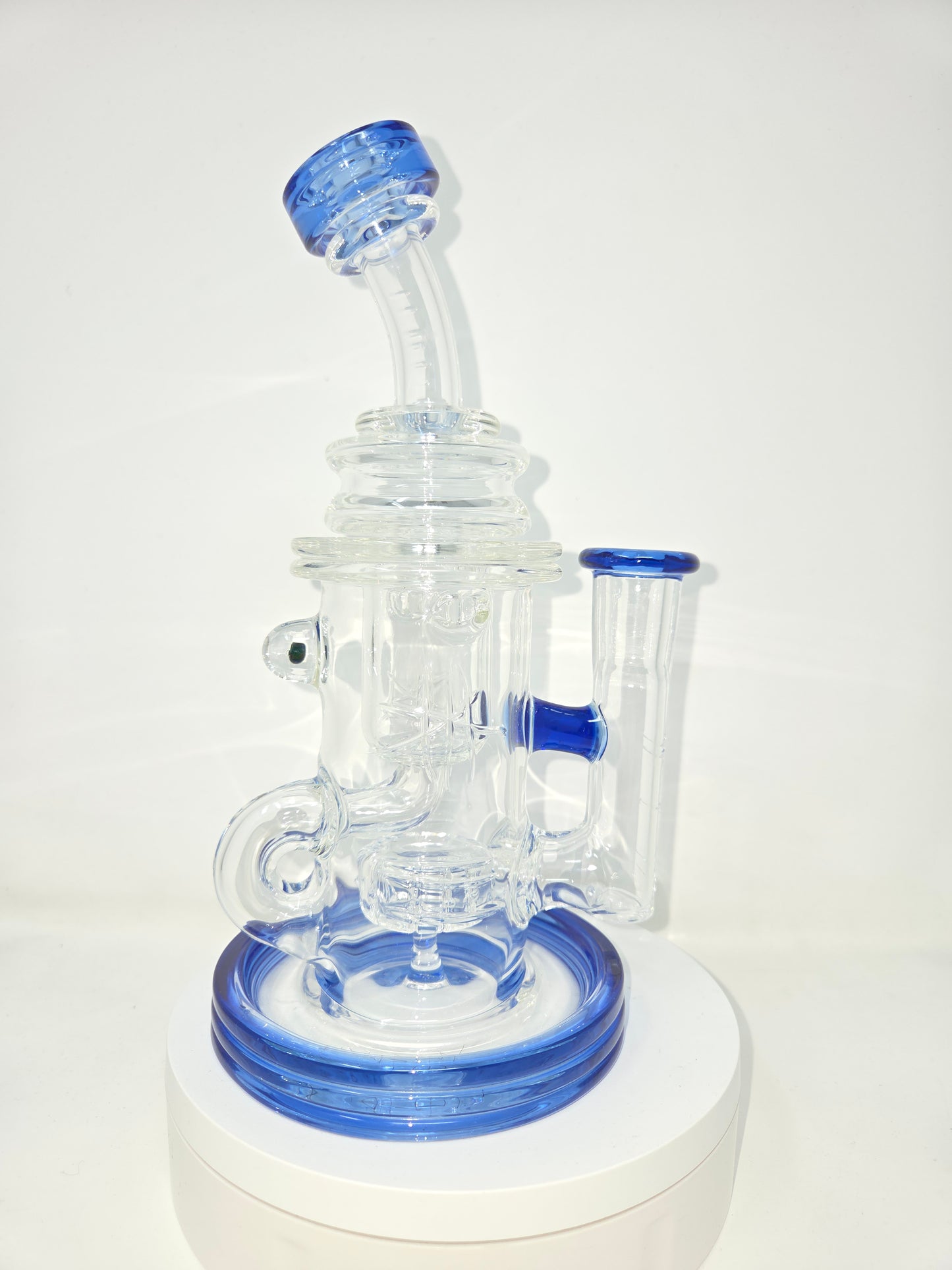 Bronx Glass Klein Incycler - Cobalt