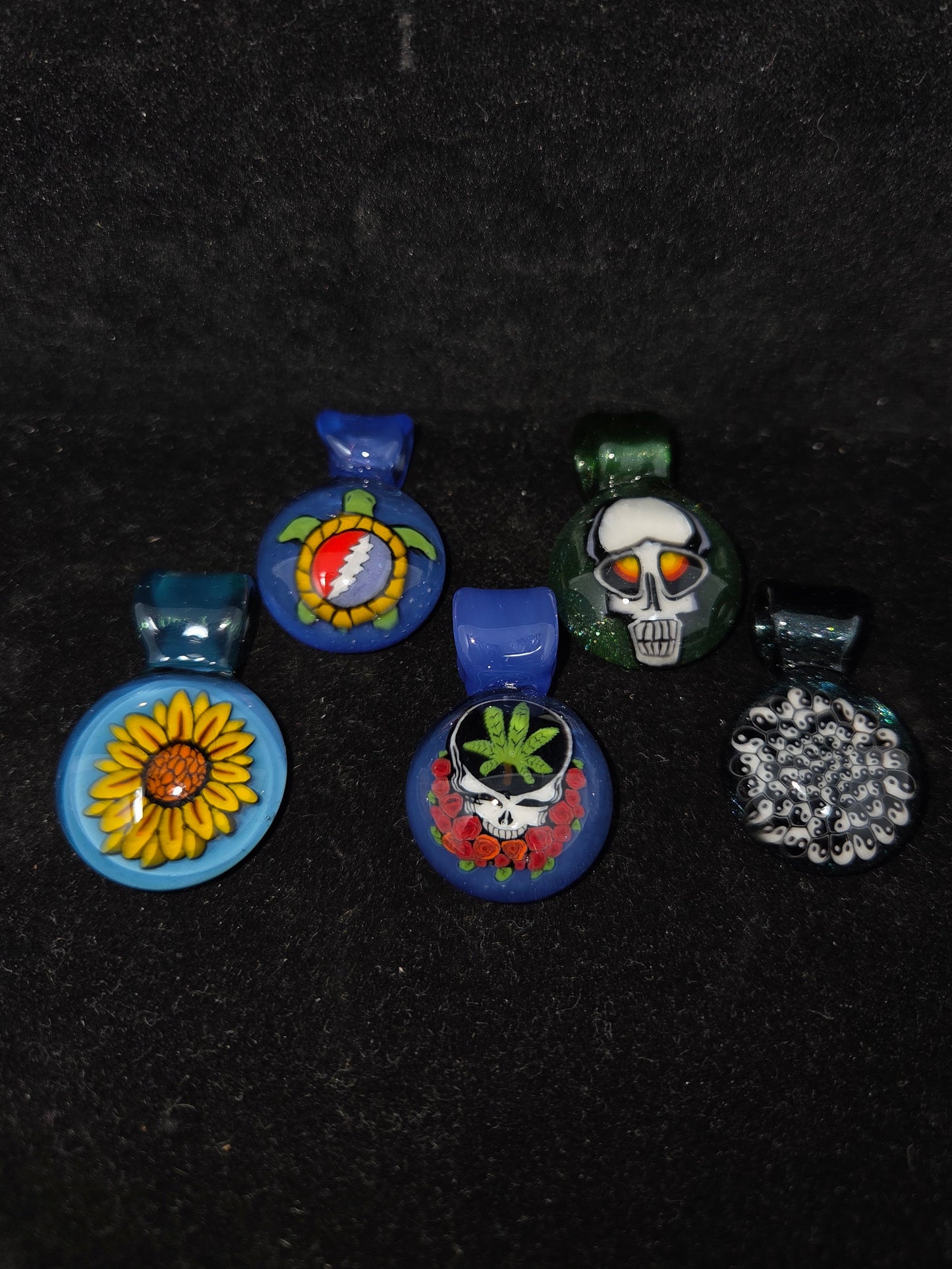 Strobel Glass Mille Pendants