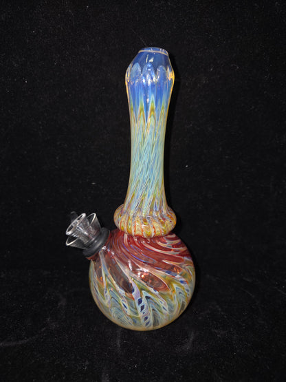 Oregon Made Glass Mini Round Bottom 6" Tubes - Pull Stem
