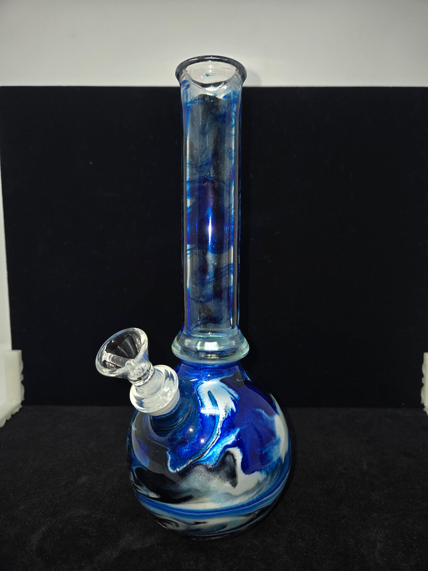 Oregon Made Glass Round Bottom 10" Tubes - Fixed Stem