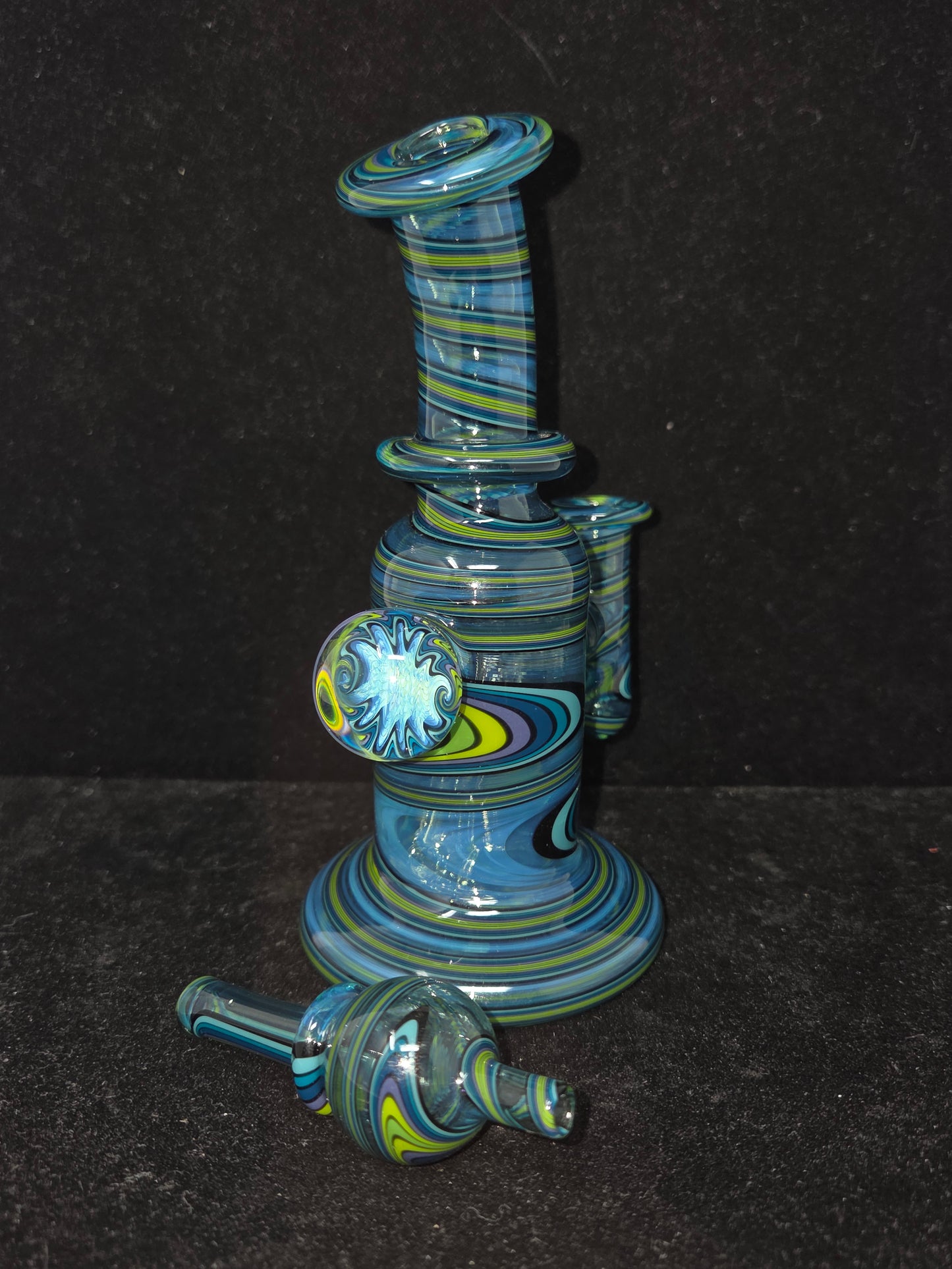 Andy G UV Line Worked Jammer Tube w/ Bubble Cap