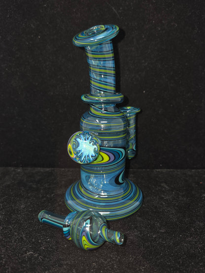 Andy G UV Line Worked Jammer Tube w/ Bubble Cap