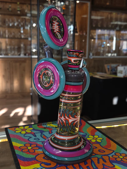 Slob 10.5" Worked Dewar Bub (UV) w/ Matching Slide