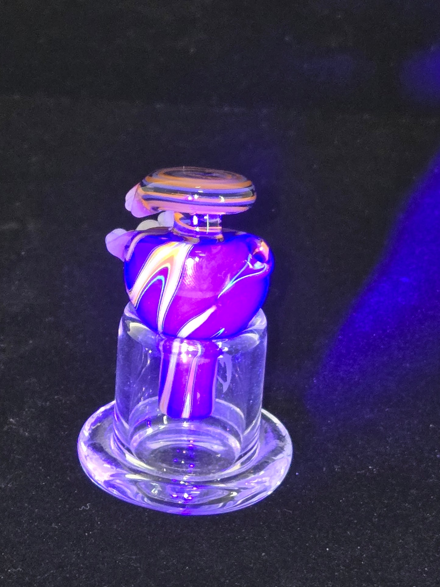 Worked Bubble Caps w/Teeth