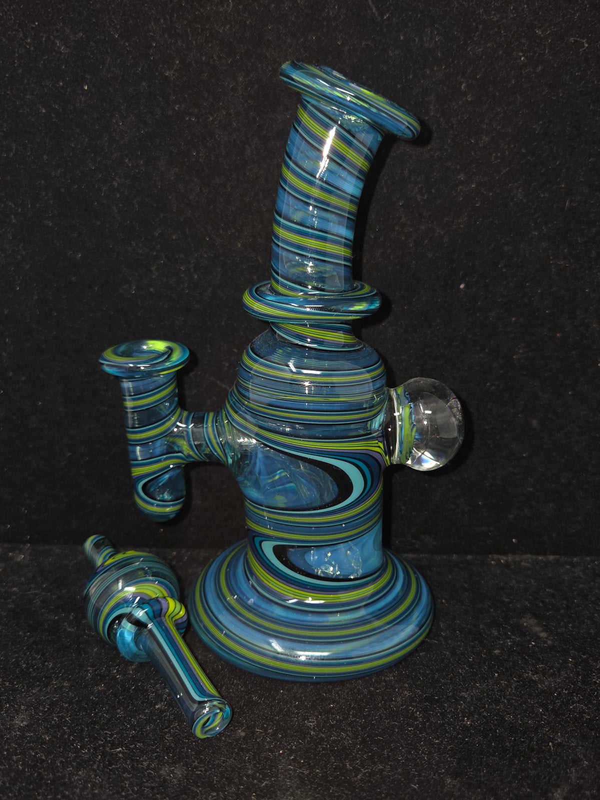 Andy G UV Line Worked Jammer Tube w/ Bubble Cap