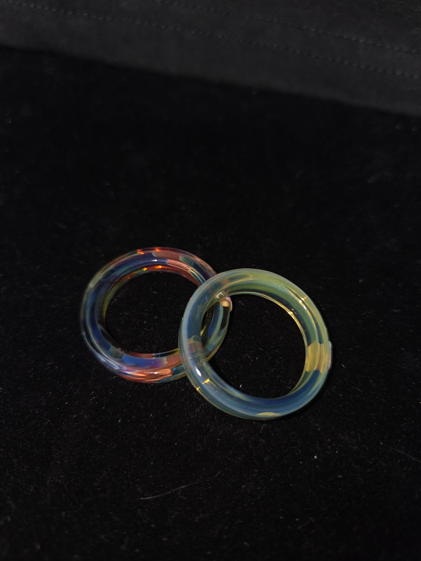 Gunn Show Glass Rings