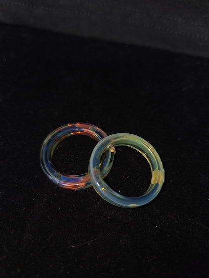 Gunn Show Glass Rings