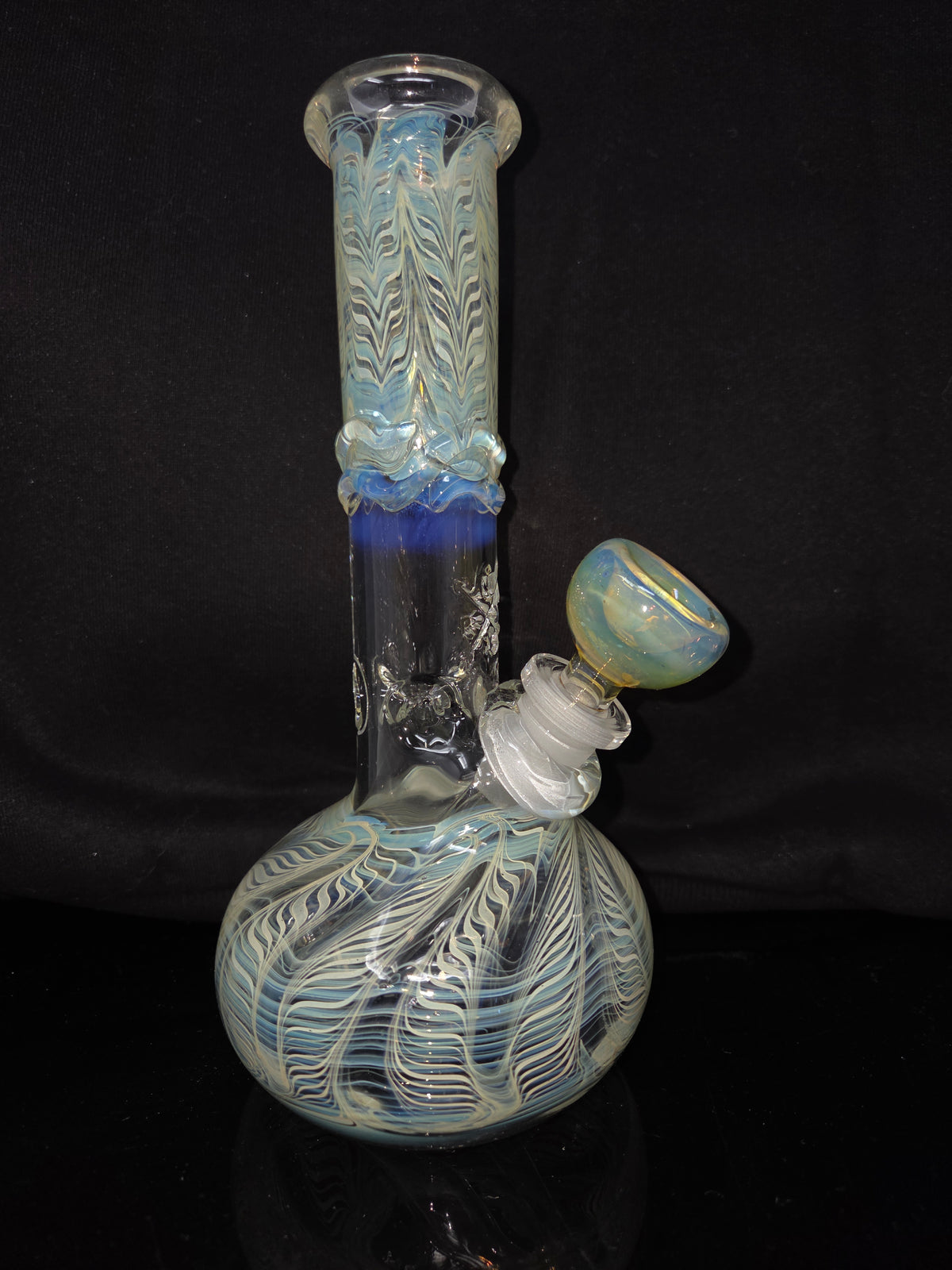 8" 32x4 Wrap & Rake Bell Bottom Beakers