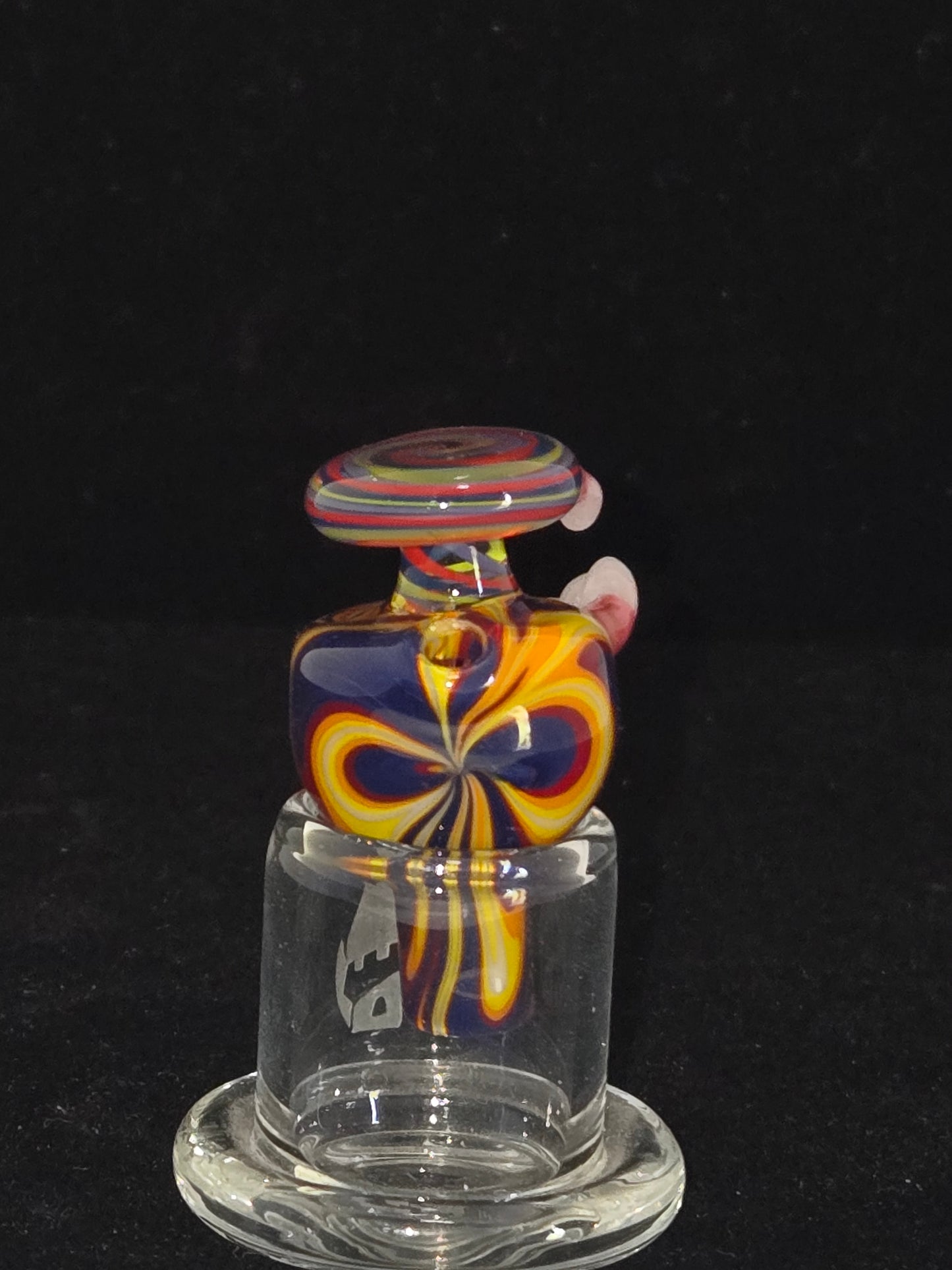 Worked Bubble Caps w/Teeth