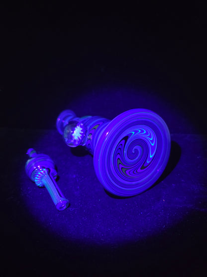 Andy G UV Line Worked Jammer Tube w/ Bubble Cap