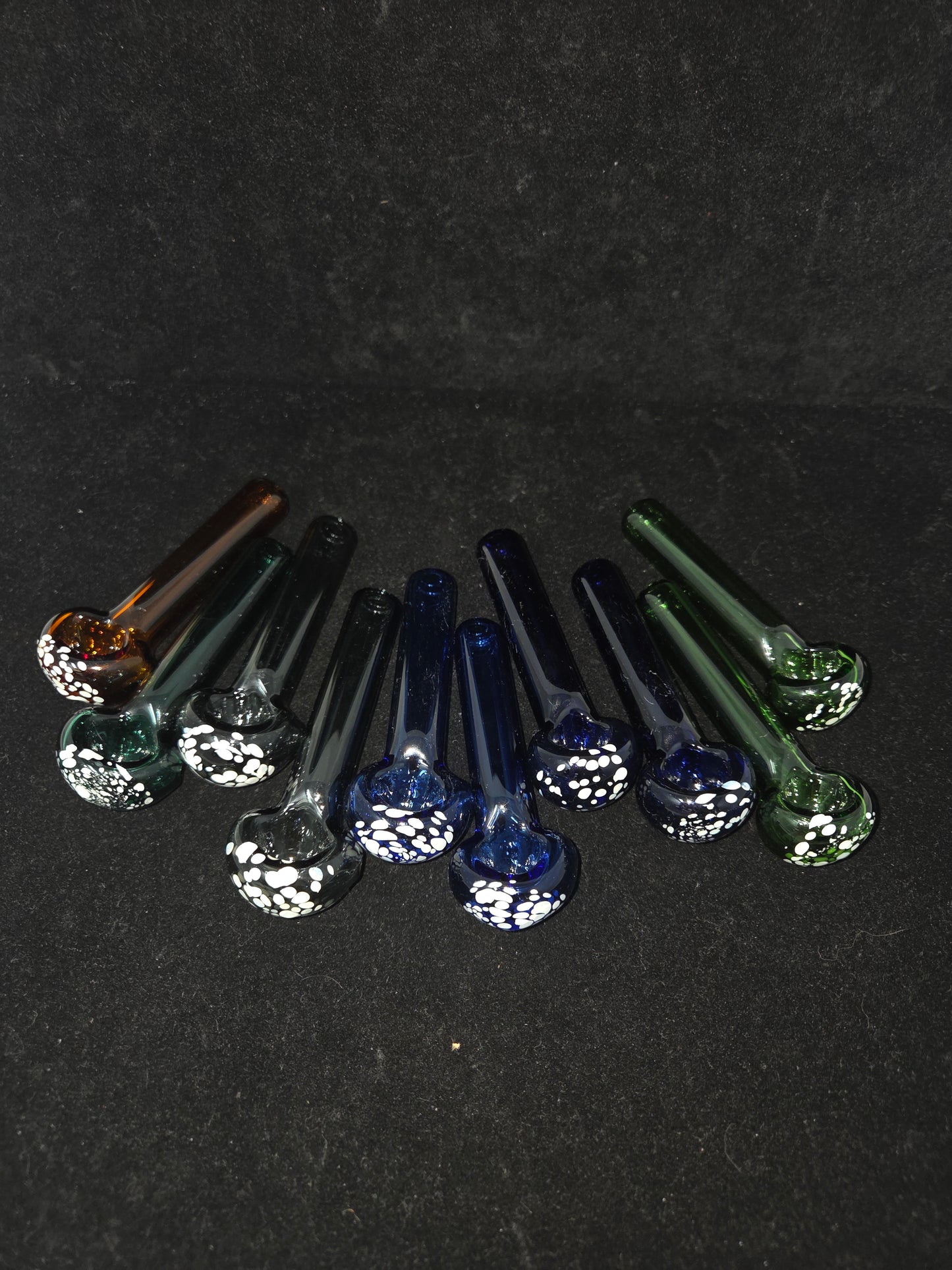Frit Color Spoon Pipes