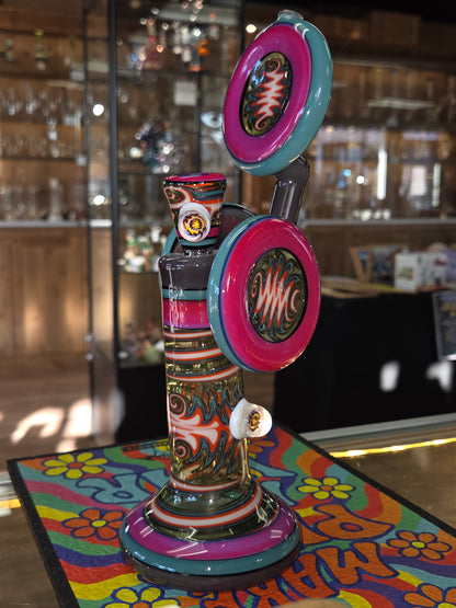 Slob 10.5" Worked Dewar Bub (UV) w/ Matching Slide