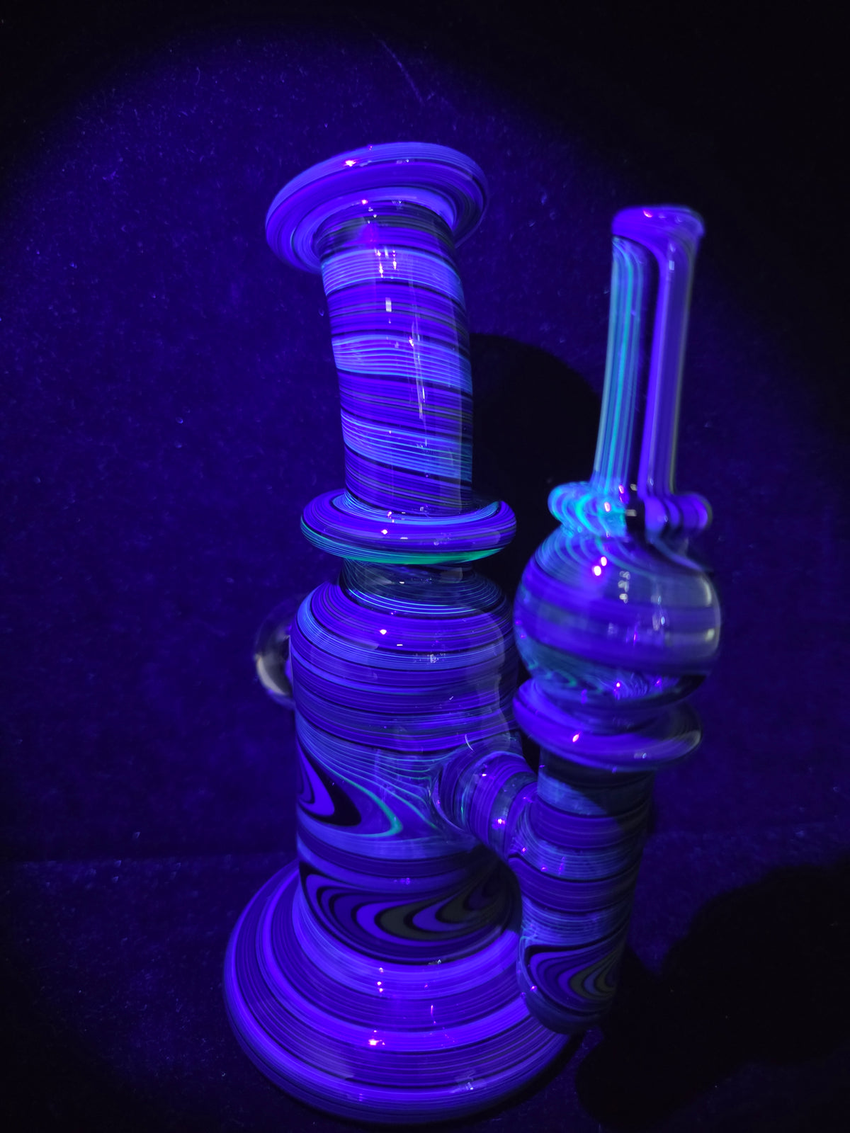 Andy G UV Line Worked Jammer Tube w/ Bubble Cap