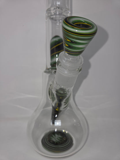 Slob x Governmint Glass Bell Bottom Dome Perc Tube