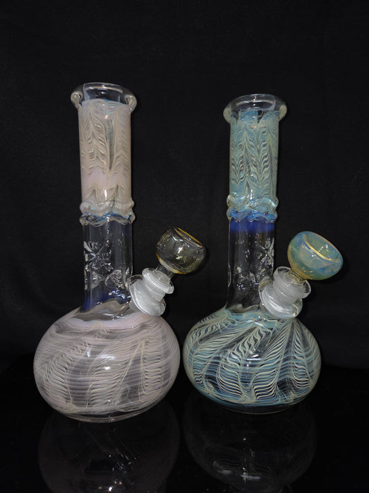 8" 32x4 Wrap & Rake Bell Bottom Beakers