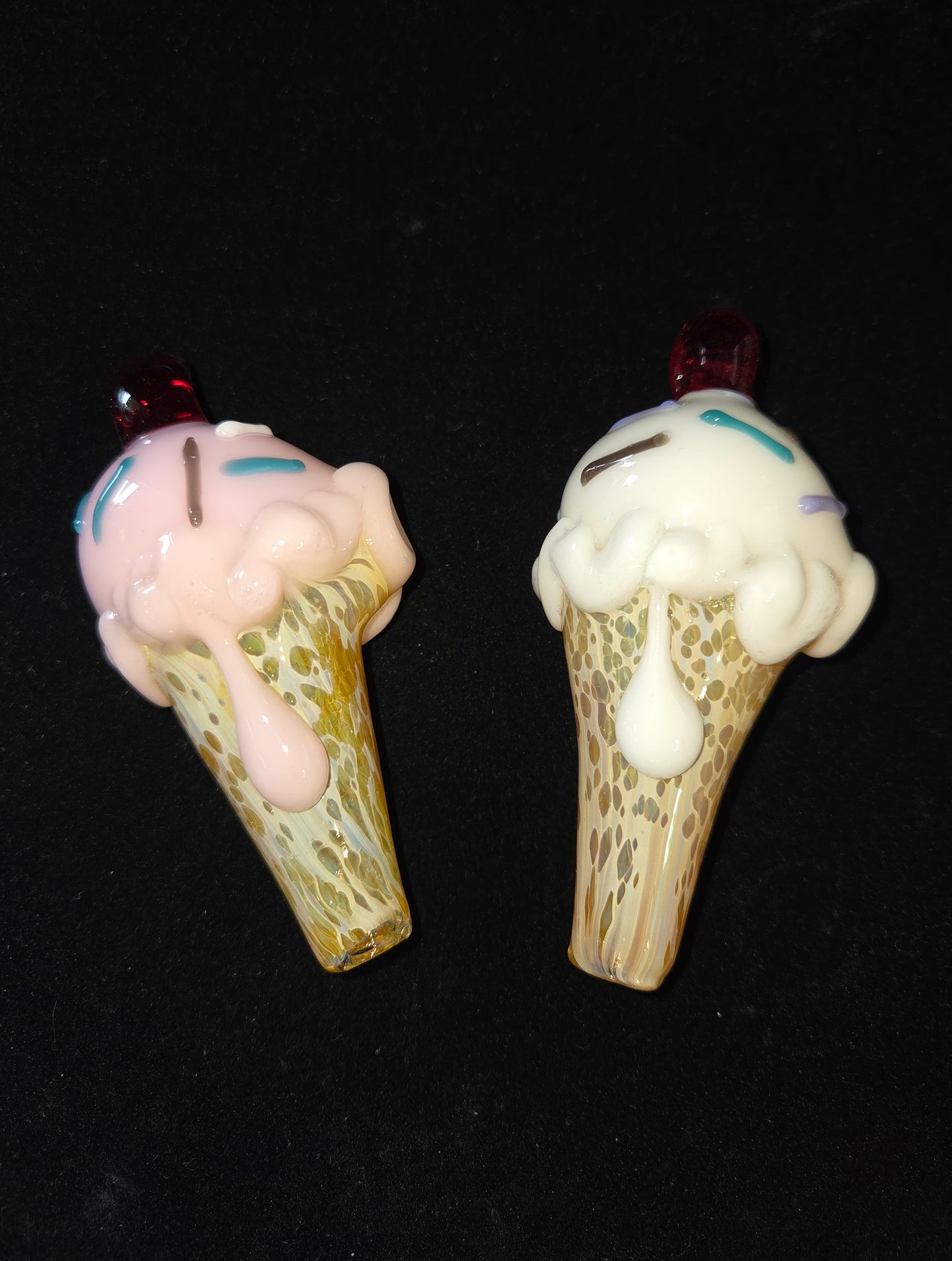 Ice Cream Cone Pipe Pendant