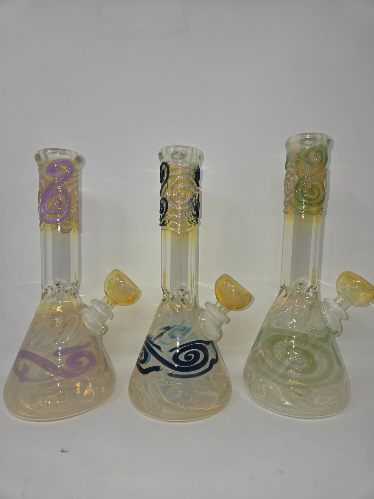 9" 32x4 Color Squiggle Beakers
