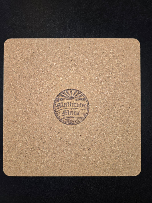 Mattitude Mats 7.25" Square- Huffin Hedge Homer