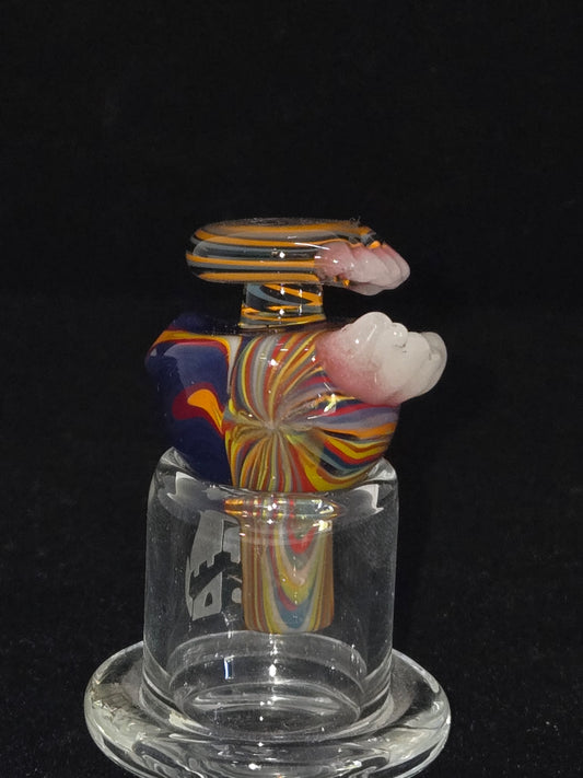 Worked Bubble Caps w/Teeth