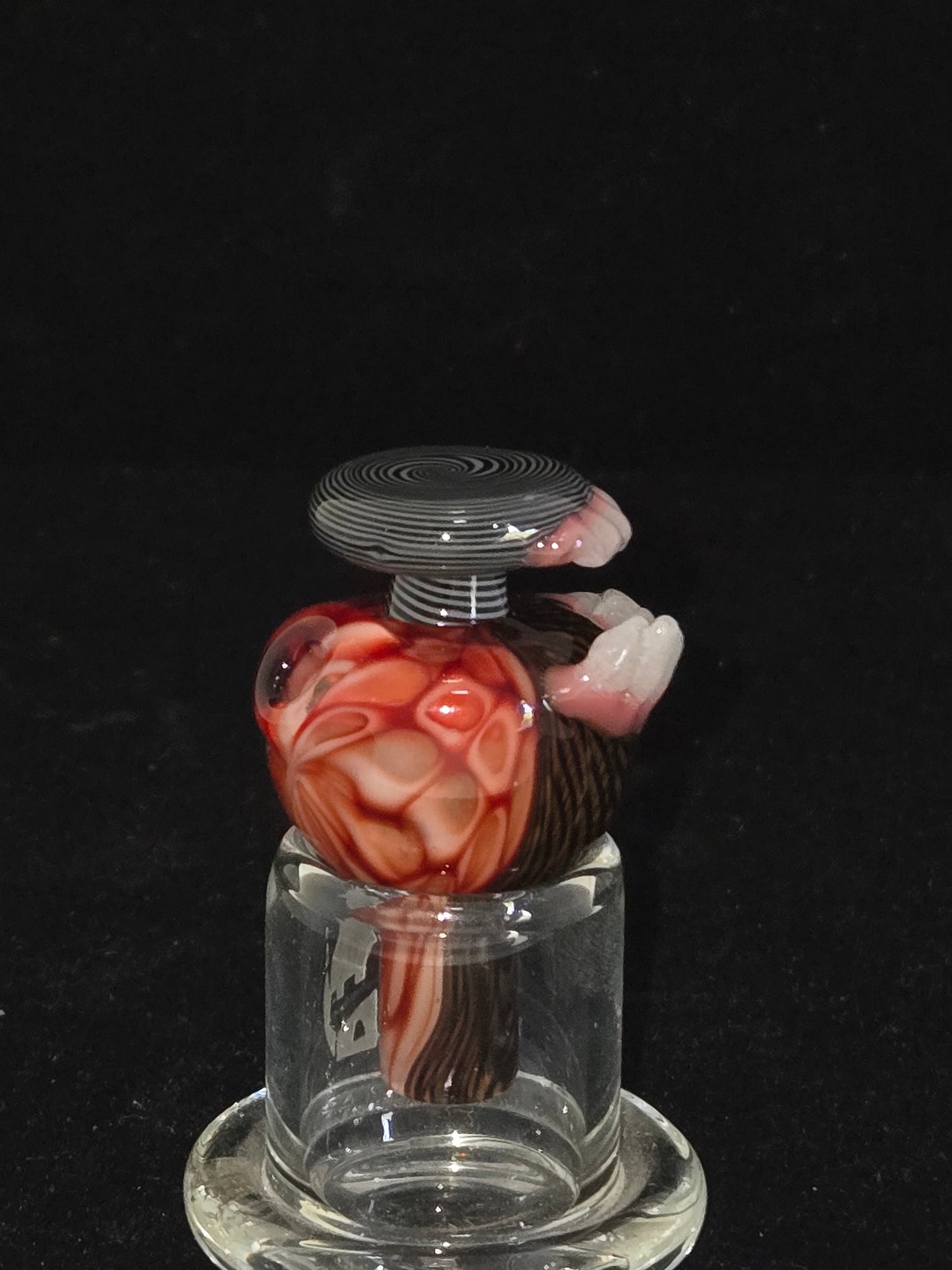 Worked Bubble Caps w/Teeth