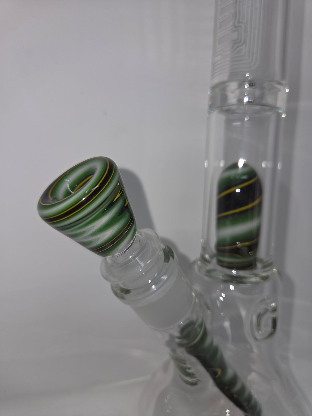 Slob x Governmint Glass Bell Bottom Dome Perc Tube