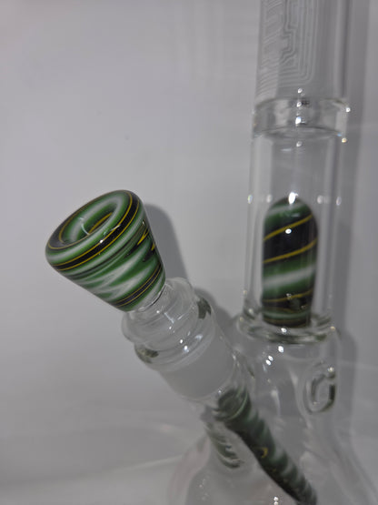 Slob x Governmint Glass Bell Bottom Dome Perc Tube