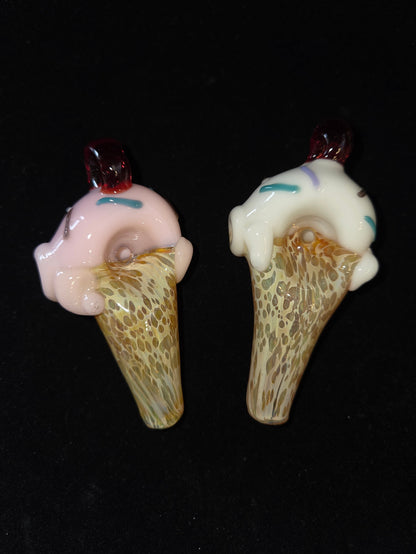 Ice Cream Cone Pipe Pendant