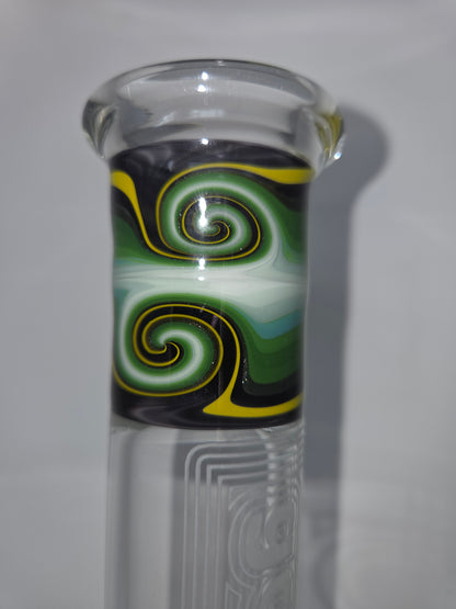 Slob x Governmint Glass Bell Bottom Dome Perc Tube