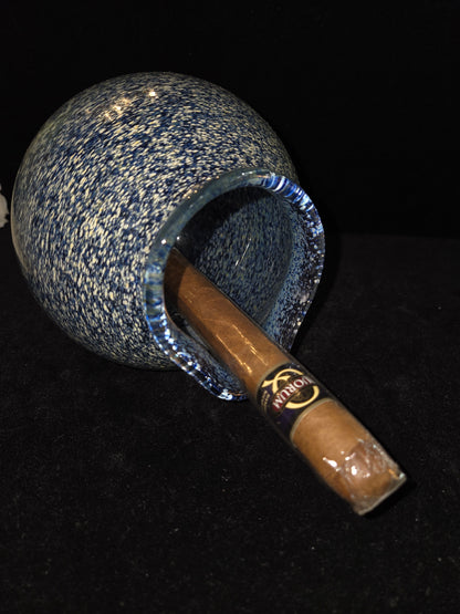 Cosmic Glass Cigar Ashtray