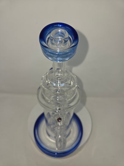 Bronx Glass Klein Incycler - Cobalt