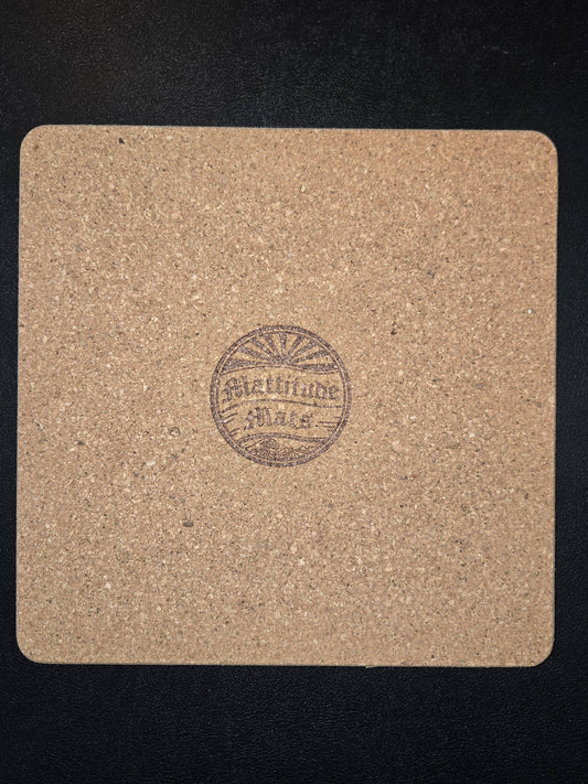 Mattitude Mats 7.25" Square- Blunted Skellington