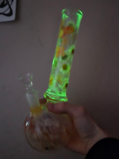 Oregon Made Glass Round Bottom 10" Tubes - Downstem