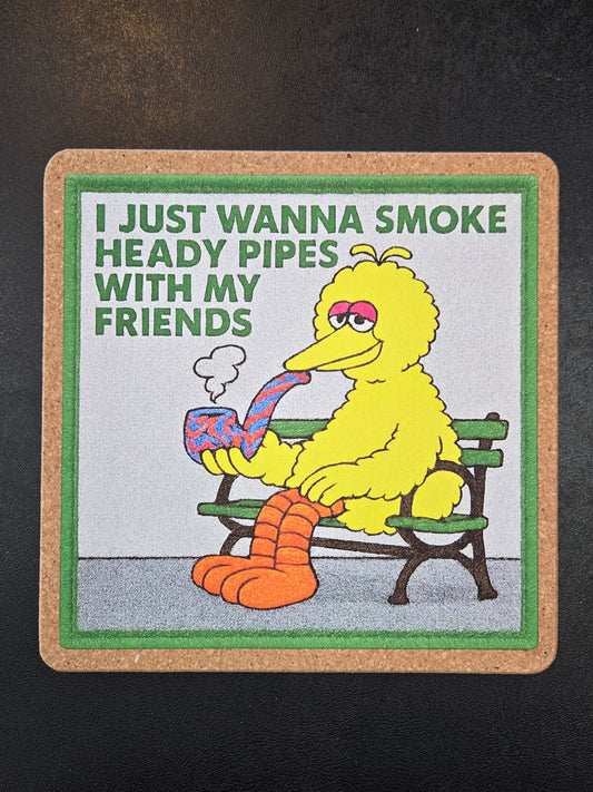 Mattitude Mats 7.25" Square- I just wanna smoke heady pipes