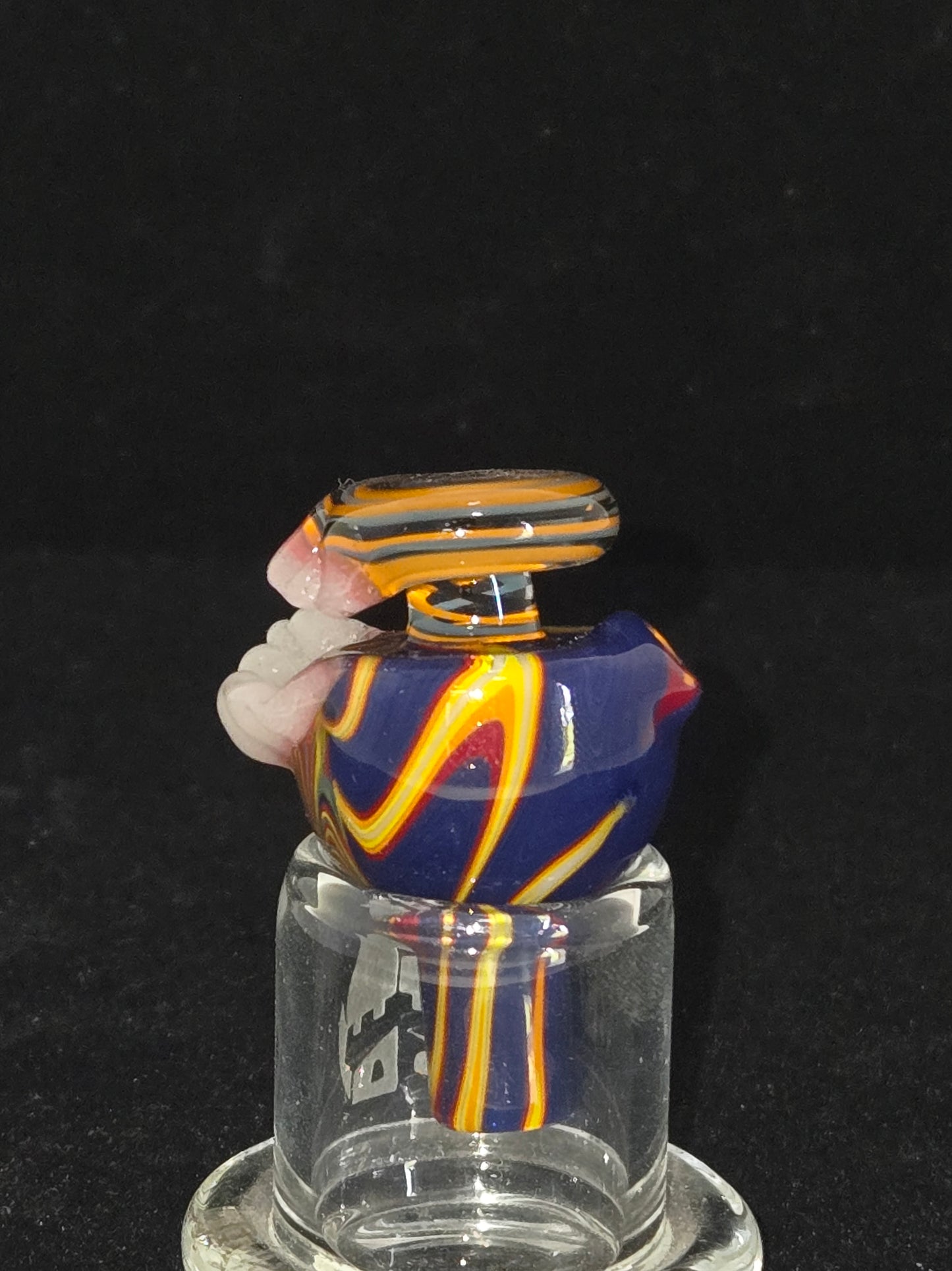 Worked Bubble Caps w/Teeth