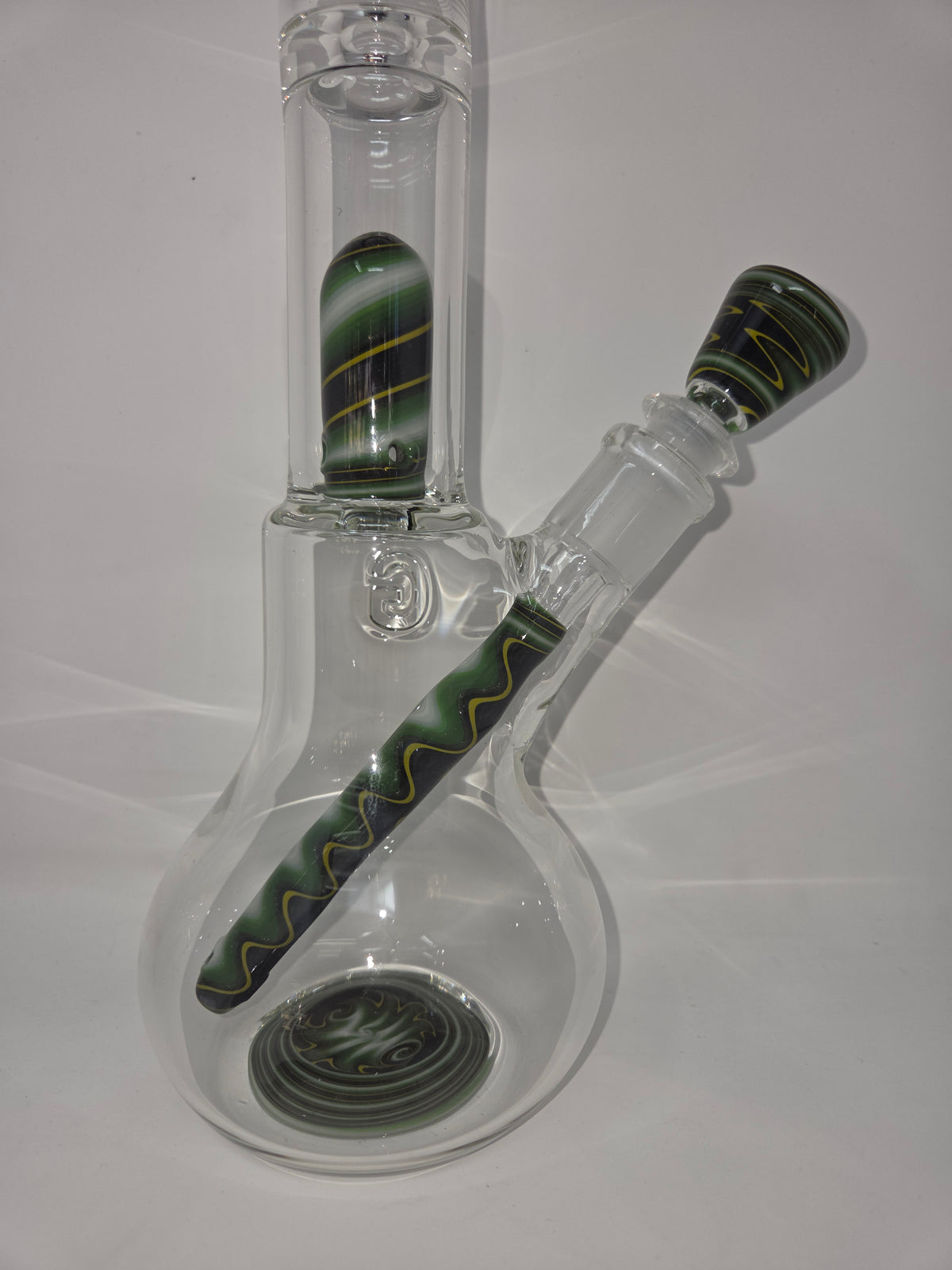 Slob x Governmint Glass Bell Bottom Dome Perc Tube