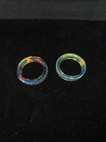 Gunn Show Glass Rings