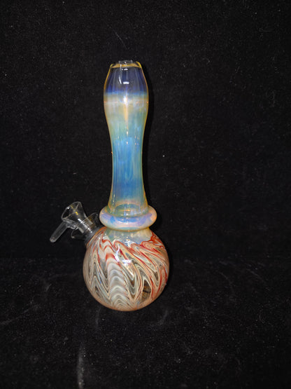 Oregon Made Glass Mini Round Bottom 6" Tubes - Pull Stem