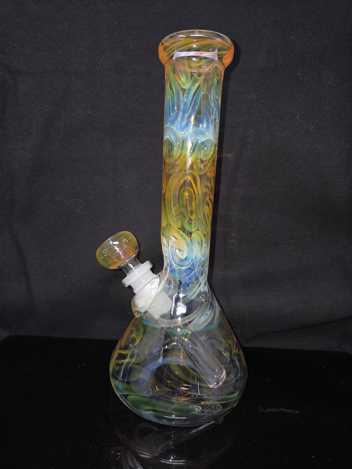 9" 32x4 Fully Gold/Silver Fumed Beakers