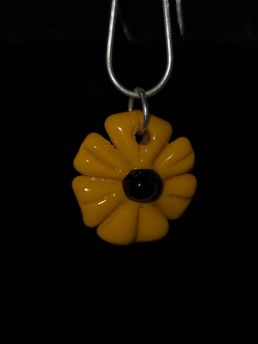 Kyle White Sunflower Pendants