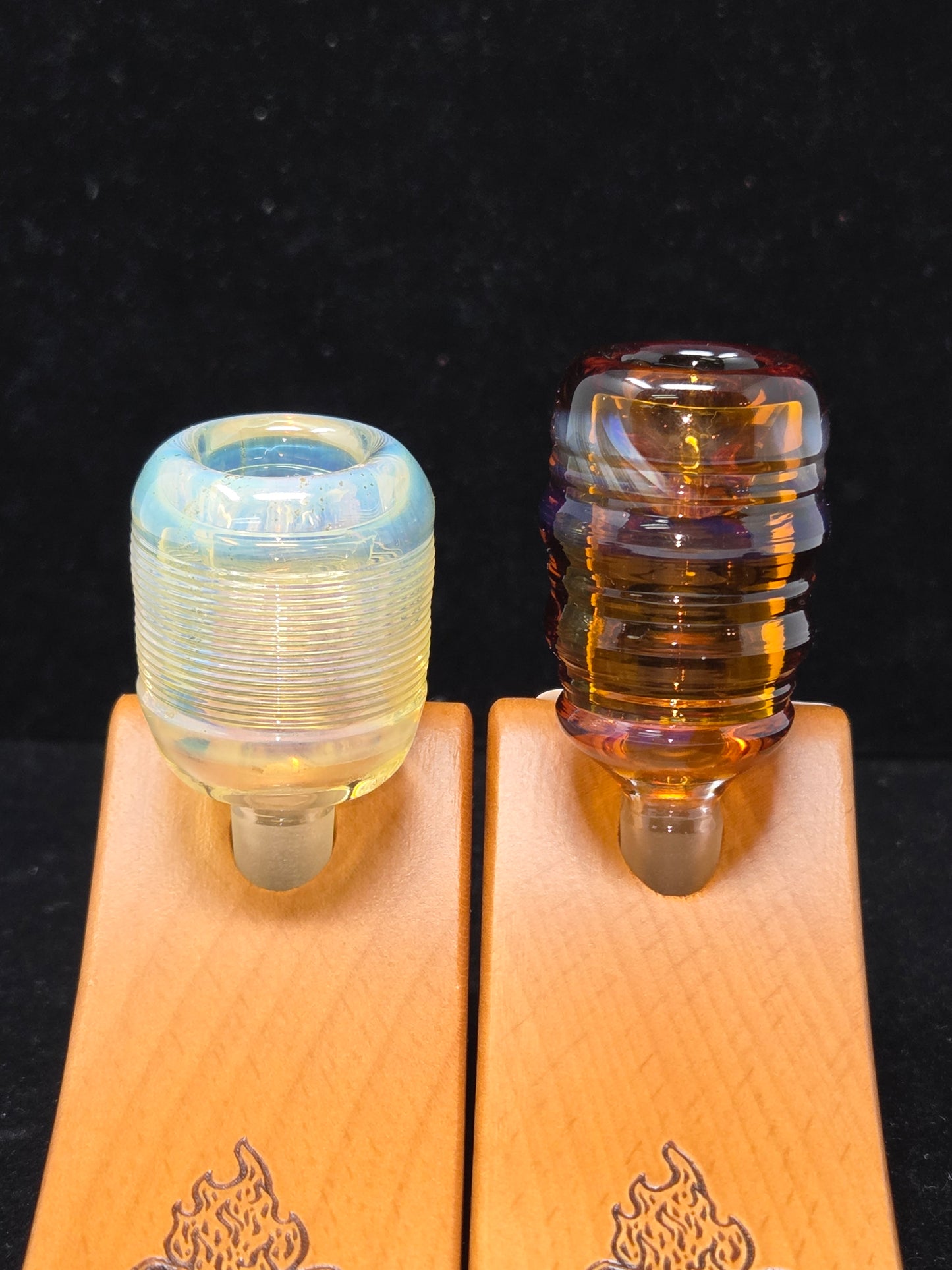 Str8 Glass 4 Hole 10mm Slide
