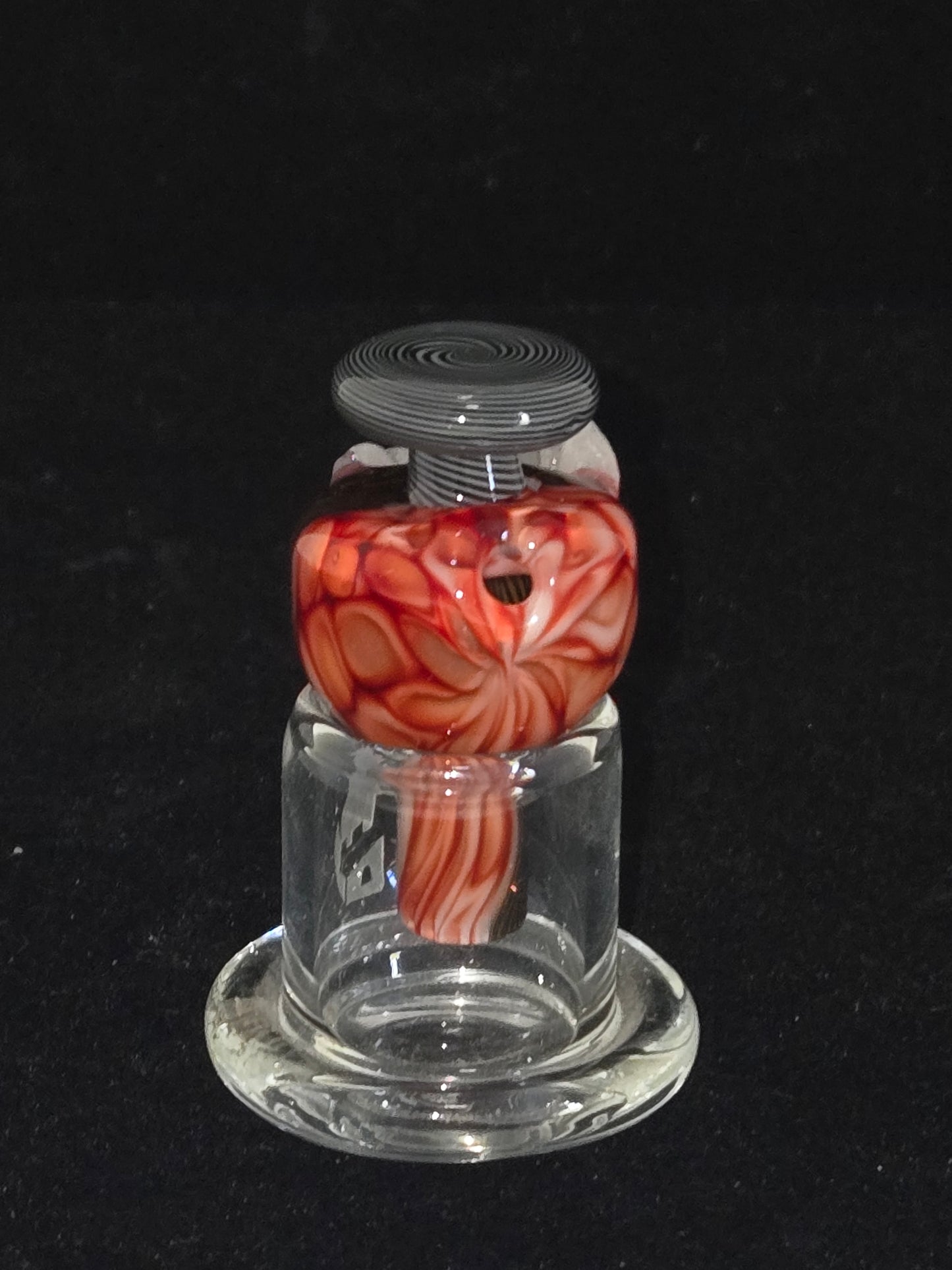 Worked Bubble Caps w/Teeth