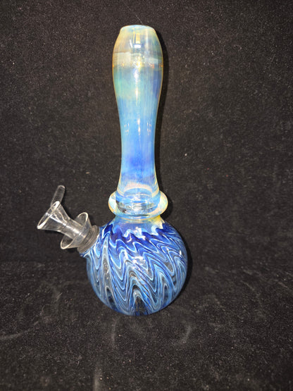 Oregon Made Glass Mini Round Bottom 6" Tubes - Pull Stem