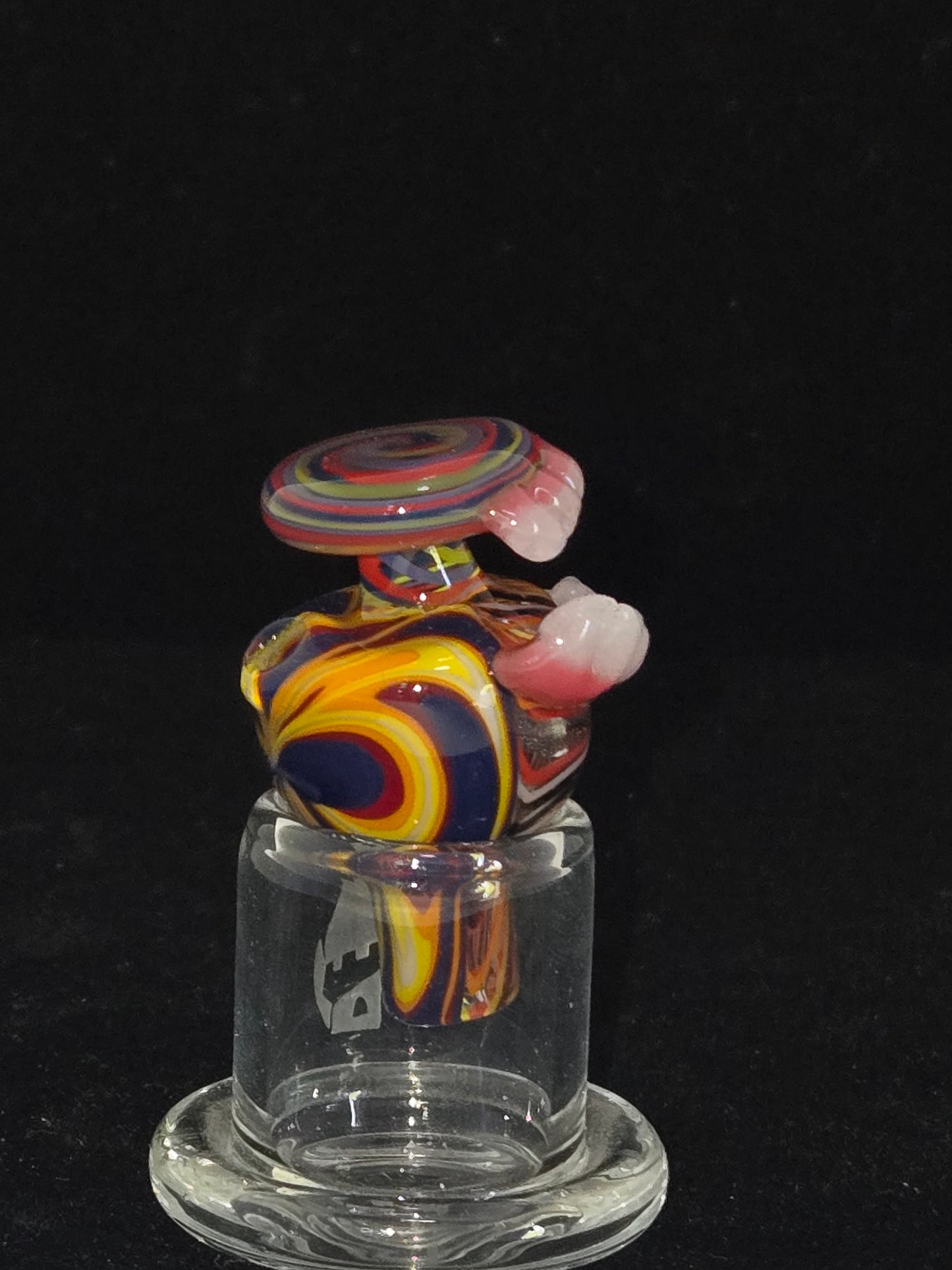 Worked Bubble Caps w/Teeth