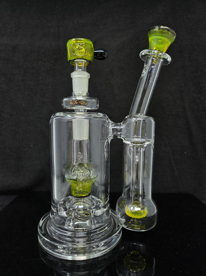 SlugWorth Glass Top Hat Double Bubblers